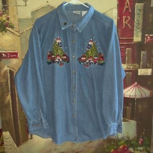 Bobbie Brooks Christmas shirt